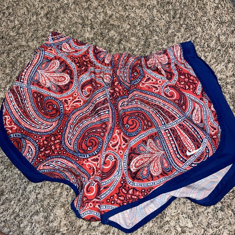 Nike patterned athletic shorts